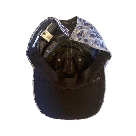 NWT Under Armor Youth Gray Animal Print Stretch Cap Hat One SIze - Picture 6 of 8
